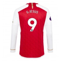 Arsenal Gabriel Jesus #9 Hemmatröja 2023-24 Långa ärmar